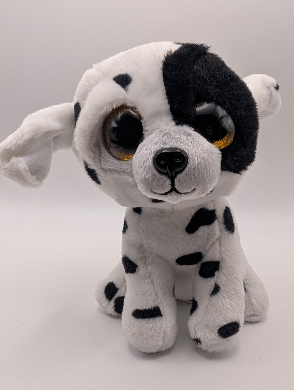 Ty Beanie Babies LUTHER the Dog 6” Beanbag Plush Stuffed Animal Toy